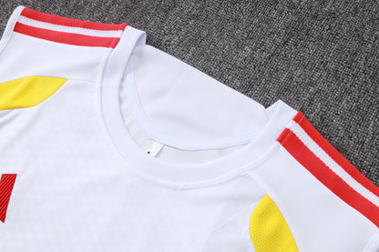 Colombia Sleeveless Training Kit - White/Navy