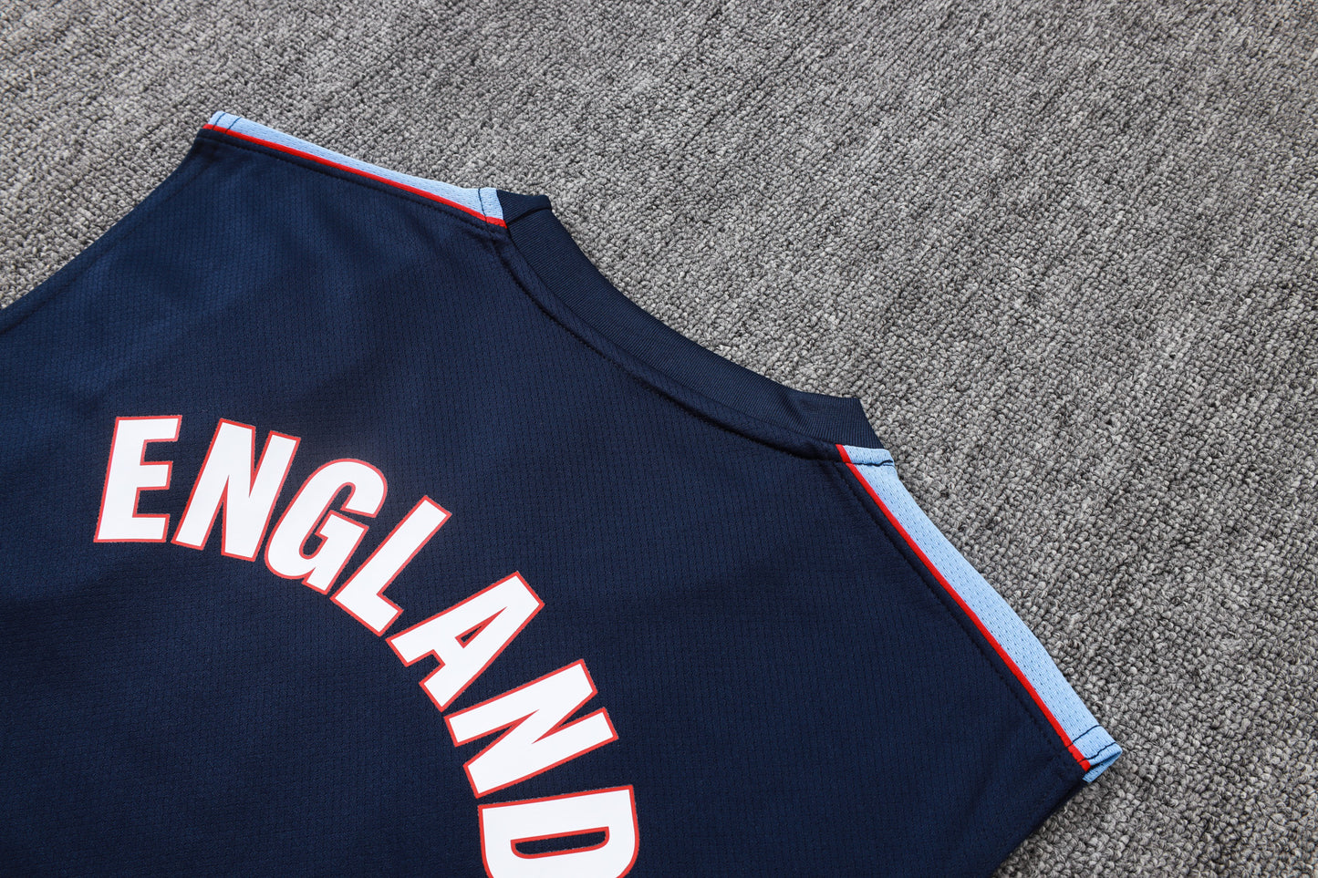 England Sleeveless Training Kit - Navy