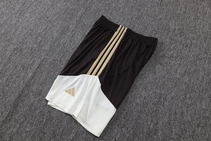 Flamengo Sleeveless Training Kit - White/Black/Gold