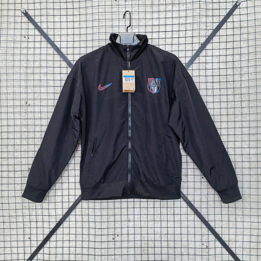 Barcelona 2025/26 Anthem Windbreaker - Black 'Pre Match'