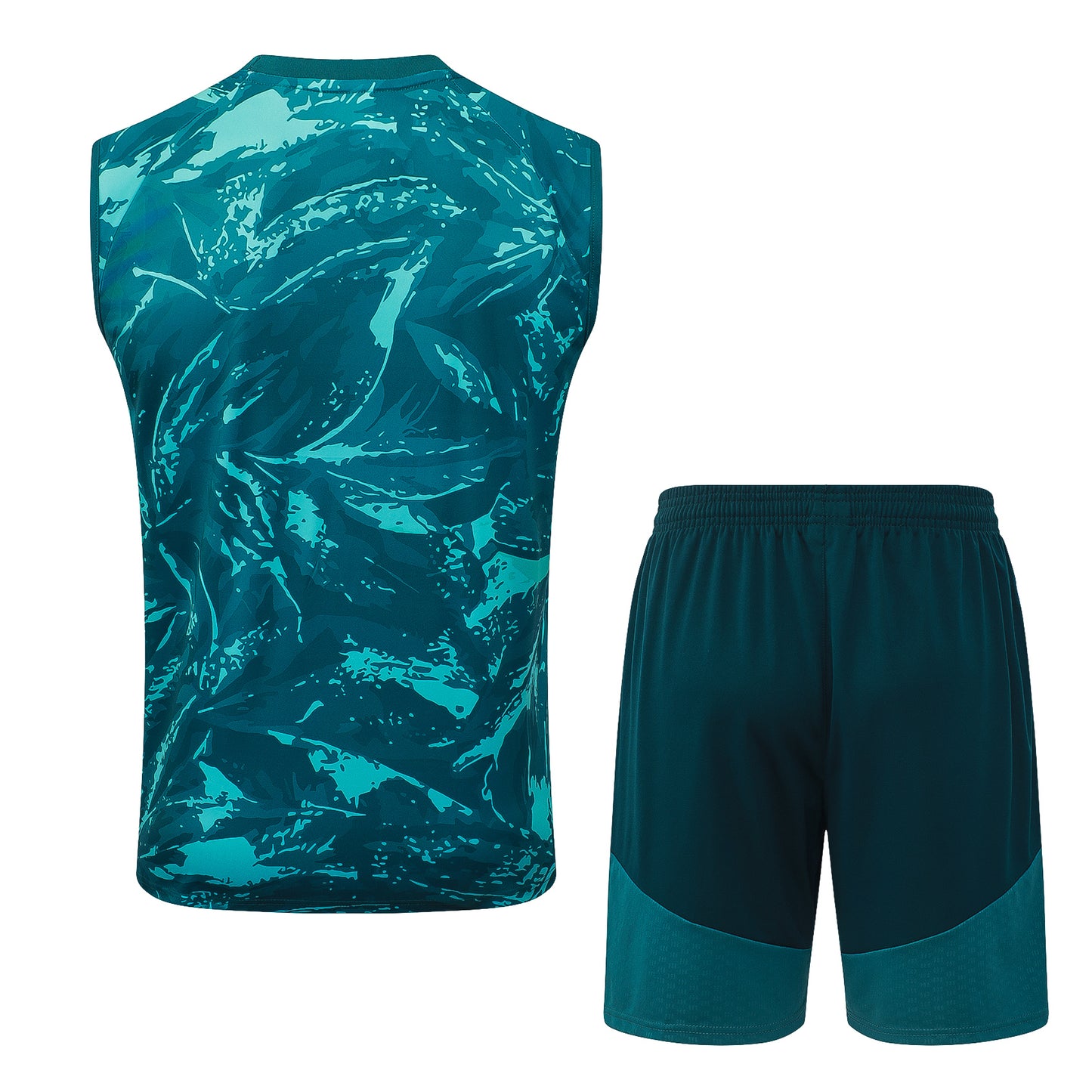 Real Madrid Sleeveless Training Kit - Paradise