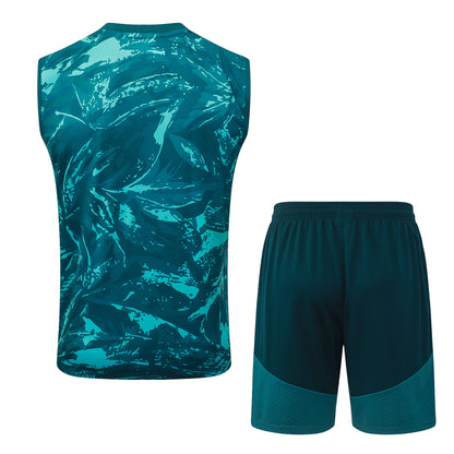Real Madrid Sleeveless Training Kit - Paradise